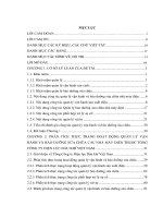 Phân tích hoạt động quản lý vận hành và bảo dưỡng sửa chữa các nhà máy sản xuất điện thuộc tổng công ty điện lực dầu khí việt nam và giải pháp hoàn thiện 