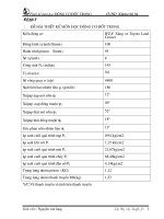 thiết kế động cơ đốt trong