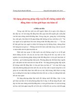 Sử dụng phương pháp tiếp tuyến để chứng minh bất đẳng thức và tìm giới hạn của hàm số 