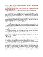 Chương 5: PHÁP LUẬT GIẢI QUYẾT TRANH CHẤP TRONG KINH DOANH VÀ VỤ VIỆC CẠNH TRANH