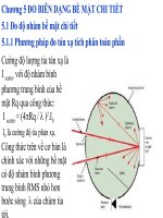 Bài Giảng Kỹ Thuật Mài Kim Loại