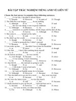 Bài tập trắc nghiệm môn tiếng anh 12 (18) 