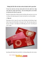 Những thứ tốn tiền cho đám cưới mà khách mời ít quan tâm Gợi ý tiết kiệm chi phí trong đám cưới