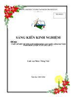 SKKN thiet ke mot tro choi nham nang cao chat luong day hoc phan mon luyen tu va cau lop 2 