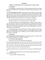 BÀI GIẢNG SOẠN THẢO VĂN BẢN - CHƯƠNG I NHỮNG VẤN ĐỀ CHUNG VỀ VĂN BẢN QUẢN LÝ NHÀ NƯỚC