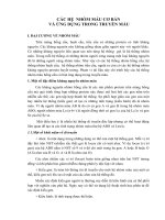 CÁC HỆ  NHÓM MÁU CƠ BẢN VÀ ỨNG DỤNG TRONG TRUYỀN MÁU