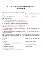 Bài tập trắc nghiệm môn vật lý lớp 12 (44) 