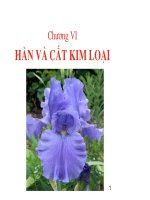 Bài Giảng Hàn Và Cắt Kim Loại