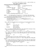 Các dạng toán tổng hợp về hỗn hợp hidrocacbon: toán về phản ứng cháy, phản ứng cộng, phản ứng thế, phản ứng với AgNO3...