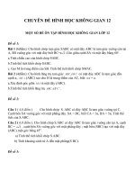 Bài tập hình học không gian lớp 12 (6) 