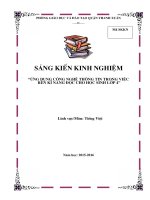 SKKN ung dung cong nghe thong tin trong viec ren ki nang doc cho hoc sinh lop 4 