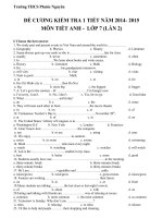 Tổng hợp đề cương môn tiếng anh (12) 