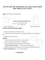 Bài tập hình học không gian lớp 12 (3) 