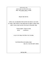 Công tác xã hội đối với người tâm thần cao tuổi từ thực tiễn trung tâm trợ giúp xã hội và phục hồi chức năng cho người tâm thần ở tỉnh phú thọ 