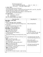 Câu kể ai thế nào 