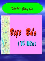 Tuần 8 việt bắc 