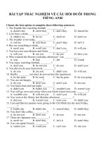 Bài tập trắc nghiệm môn tiếng anh 12 (75) 