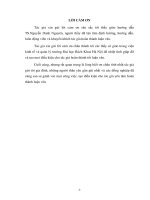 Nghiên cứu giải pháp loại bỏ lãng phí trong sản xuất theo mô hình lean tại công ty cổ phần dệt   dệt may nam định 