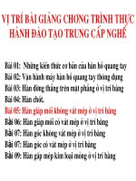 Bài Giảng Thực Hành Đào Tạo Trung Cấp Nghề Cơ Khí