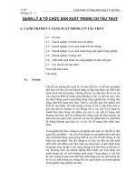 QUẢN LÝ & TỔ CHỨC SẢN XUẤT TRONG CN TÀU THUỶ