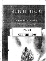 Sinh học phần 8 sinh thái học 