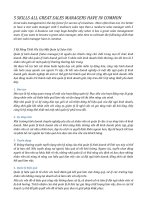 5 SKILLS ALL GREAT SALES MANAGERS HAVE IN COMMON