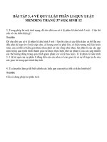 Bài tập SGK môn sinh học lớp 12 (22) 