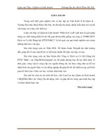 Phân tích và đề xuất một số giải pháp nâng cao chất lượng thiết kế chi tiết giàn khoan đầu giếng của công ty TNHH MTV dịch vụ cơ khí hàng hải (PTSC mc) 