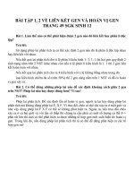 Bài tập SGK môn sinh học lớp 12 (19) 