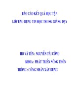 Lí Thuyết Động Cơ Đốt Trong