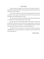 Hoạch định chiến lược kinh doanh của công ty altus logistics việt nam giai đoạn 2015 2020 