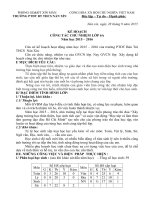 Kế hoạch công tác chủ nhiệm lớp năm học 2015 2016