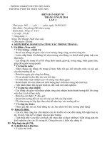 Biên bản họp tổ chuyên môn