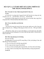 Bài tập SGK môn sinh học lớp 12 (13) 