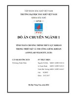 tính toán chương trình thủy lực khoan trong thiết kế và thi công giếng khoan (annular velocity, ecd) 