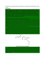 Cypermethrin là hoạt chất thuộc nhóm Pyrethroid
