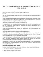 Bài tập SGK môn sinh học lớp 12 (25) 