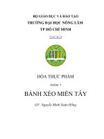 Thành phần dinh dưỡng của bánh xèo miền tây