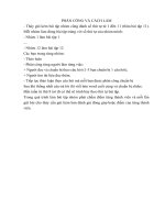 Bai tap tinh huong quan tri kinh doanh