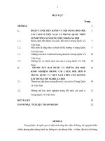 TIỂU LUẬN    tìm HIỂU sự TƯƠNG ĐỒNG và KHÁC BIỆT TRONG cải CÁCH mở cửa của VIỆT NAM và TRUNG QUỐC