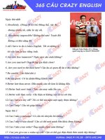 365 câu crazy english 1