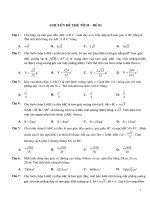 350 câu hỏi trắc nghiệm chuyên đề hình học không gian