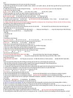 100 câu TN ôn tập SINH 11 HK i cơ bản   sinh học 12   mai thanh tính 