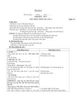 giáo án lớp 4 tích hợp tuần 9