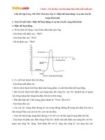 Giải bài tập trang 120 SGK Sinh học lớp 11: Điện thế hoạt động và sự lan truyền xung thần kinh