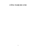 ĐỀ CƯƠNG MÔN CÔNG NGHỆ ĐO ẢNH