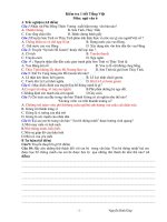 Đề kiểm tra 1 tiết Ngữ Văn 6