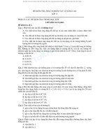 Đề kiểm tra 15 phút Lý 11  Phần 1