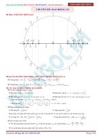 Hệ thống công thức vật lý 12