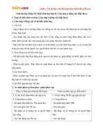 Giải bài tập trang 113 SGK Sinh học lớp 11: Cảm ứng ở động vật (tiếp theo)